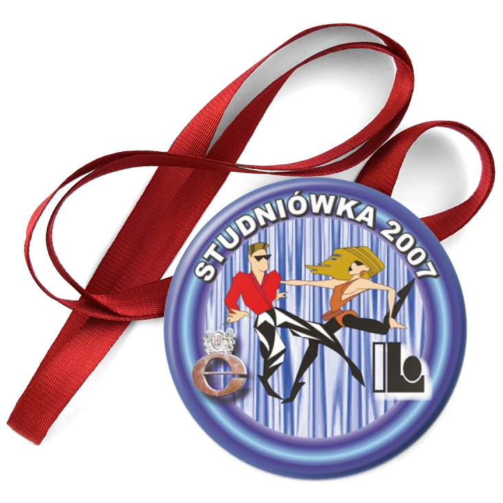 przypinka medal Studniówka 2007