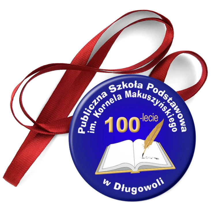 przypinka medal Szkoła Podstawowa w Długowoli