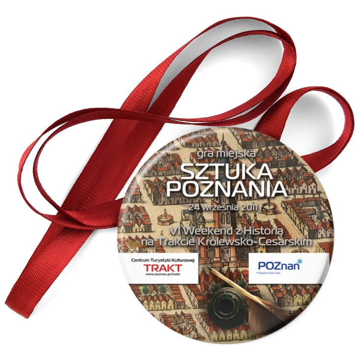 przypinka medal Sztuka Poznania