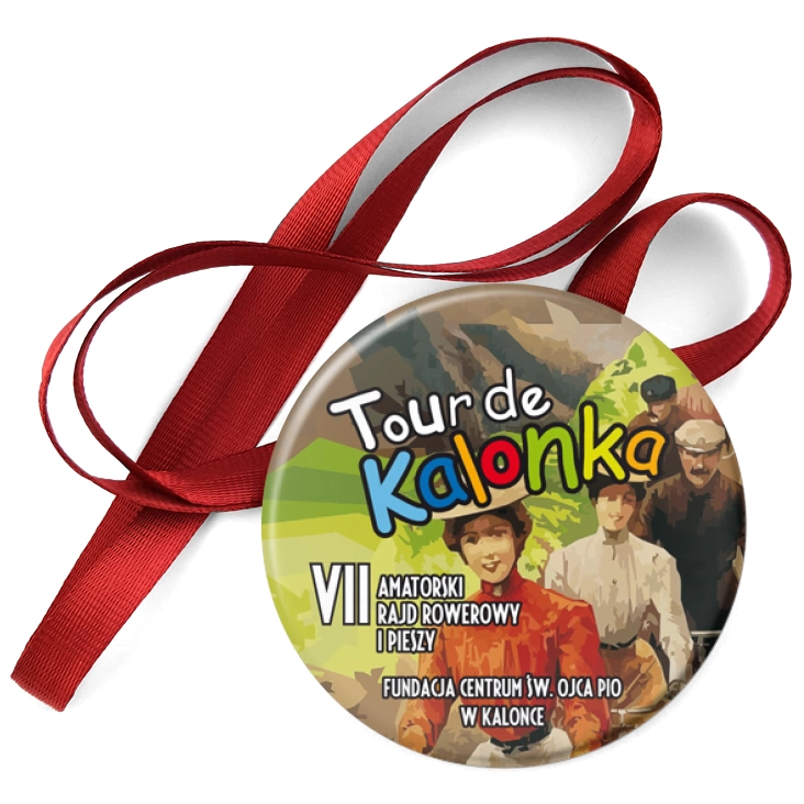 przypinka medal Tour de Kalonka
