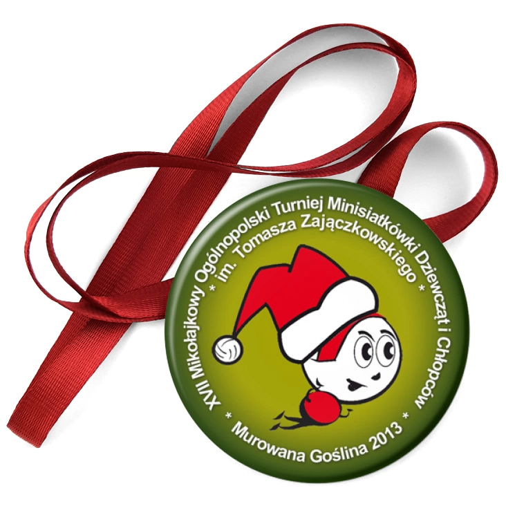 przypinka medal Turniej Minisiatkówki 2013