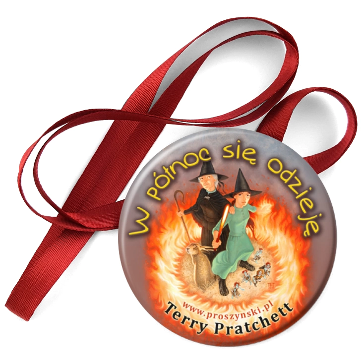 przypinka medal W północ się odzieję