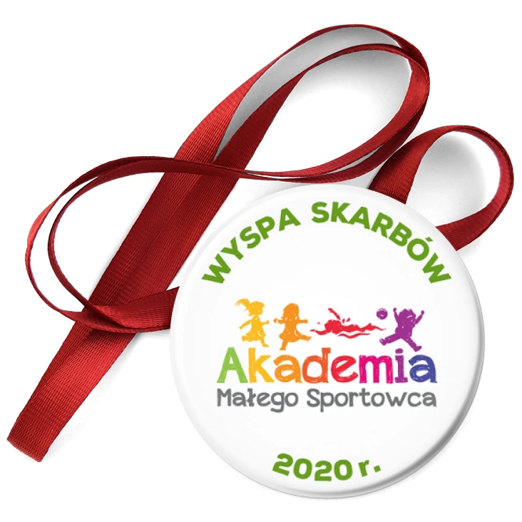 przypinka medal Wyspa skarbów 2020