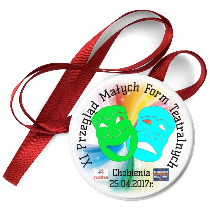 przypinka medal XI Przegląd Małych Form Teatralnych