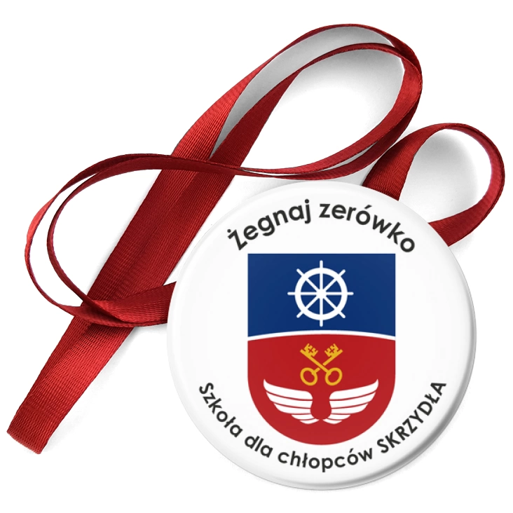 przypinka medal Żegnaj zerówko