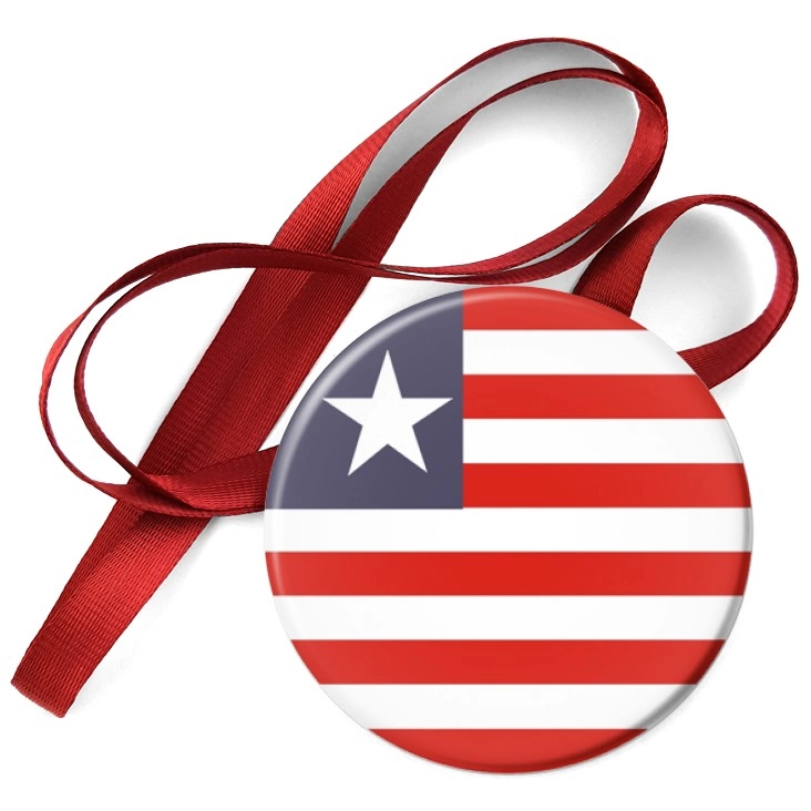 przypinka medal liberia