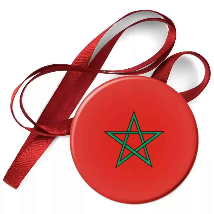 przypinka medal morocco