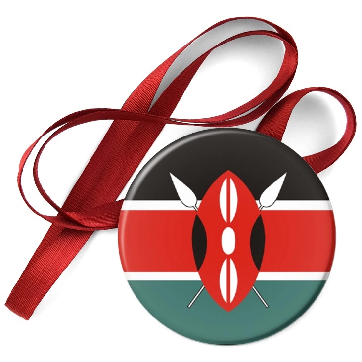 przypinka medal kenya