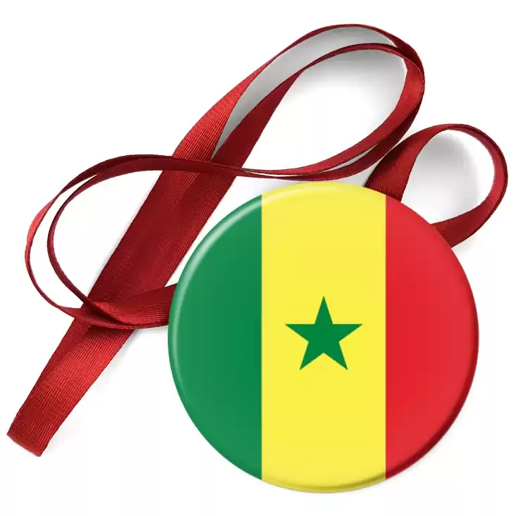 przypinka medal Senegal