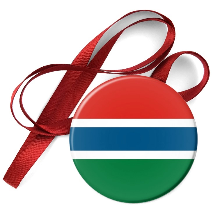 przypinka medal gambia