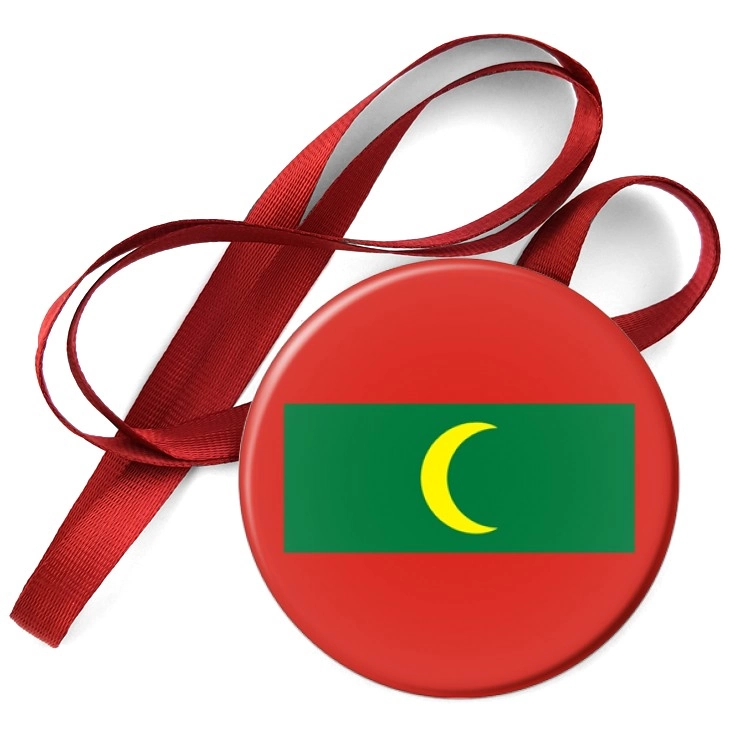 przypinka medal maldivei