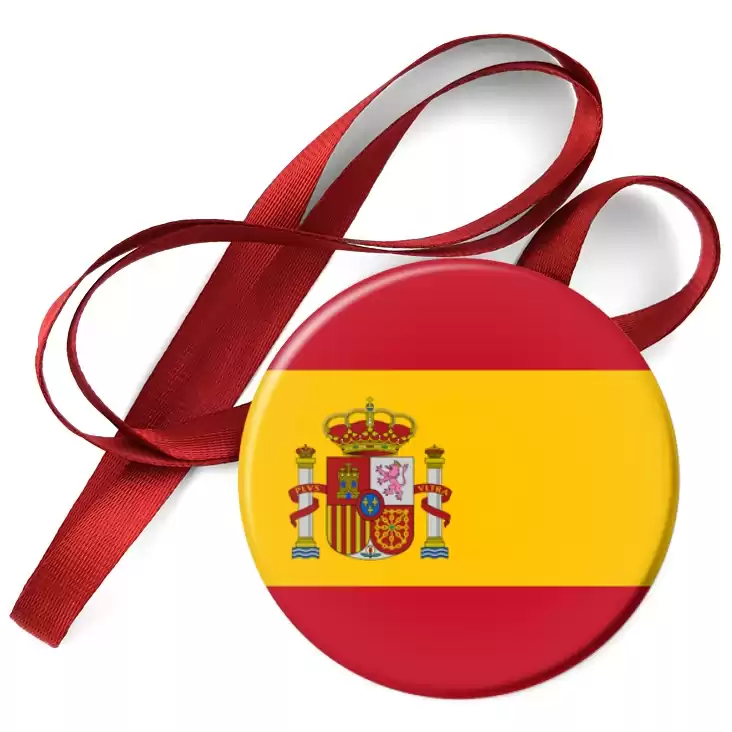 przypinka medal Flaga Hiszpania