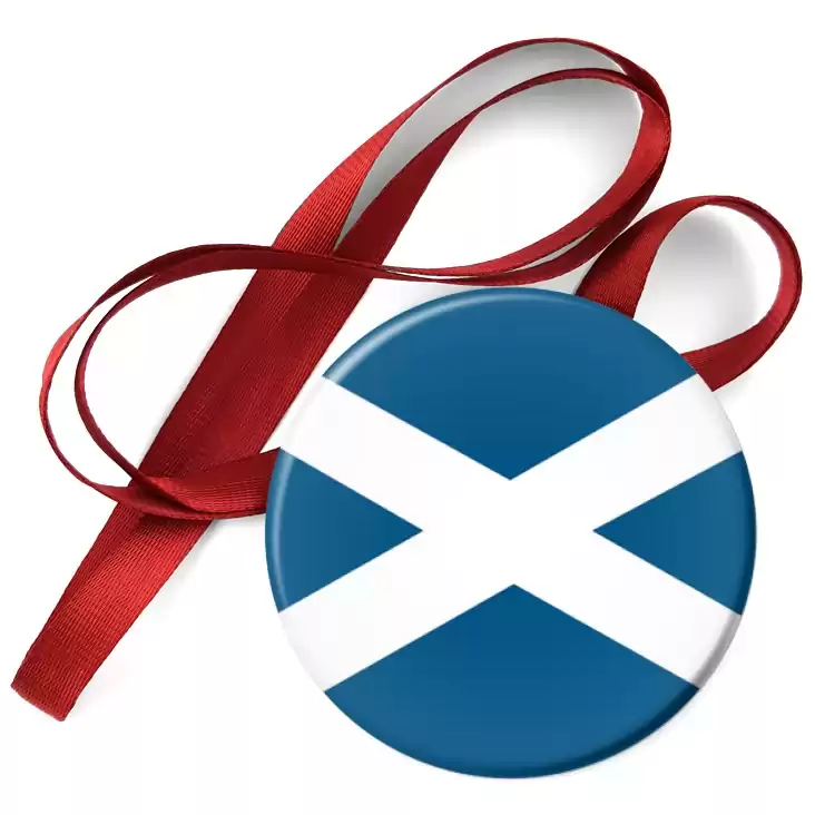 przypinka medal Flaga Szkocja