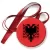 Przypinka medal Flaga Albania