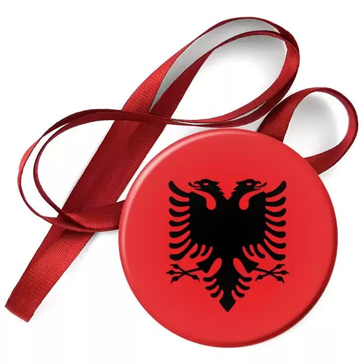 przypinka medal Flaga Albania