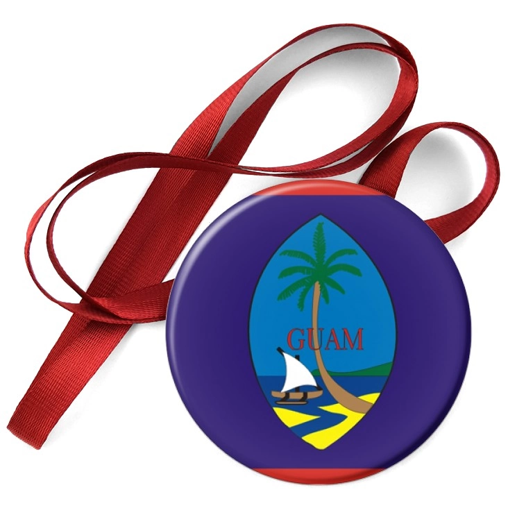 przypinka medal guam