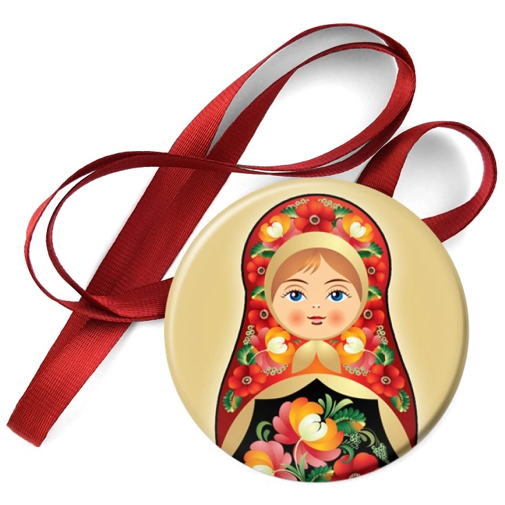 przypinka medal Matryoshka