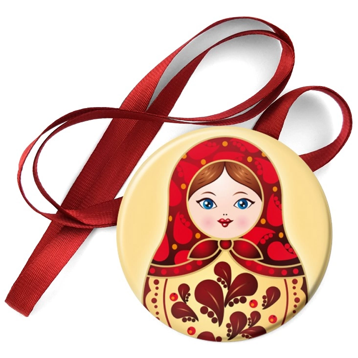 przypinka medal Matryoshka