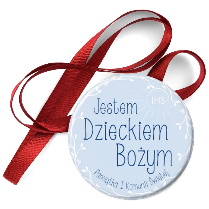 przypinka medal Jestem Dzieckiem Bożym