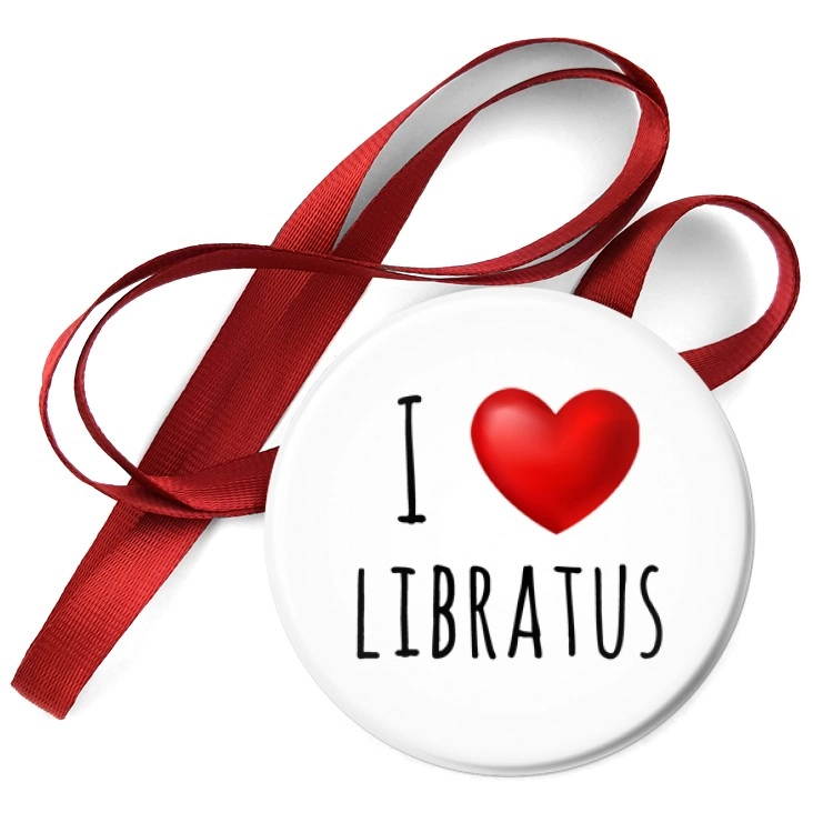przypinka medal I love Libratus