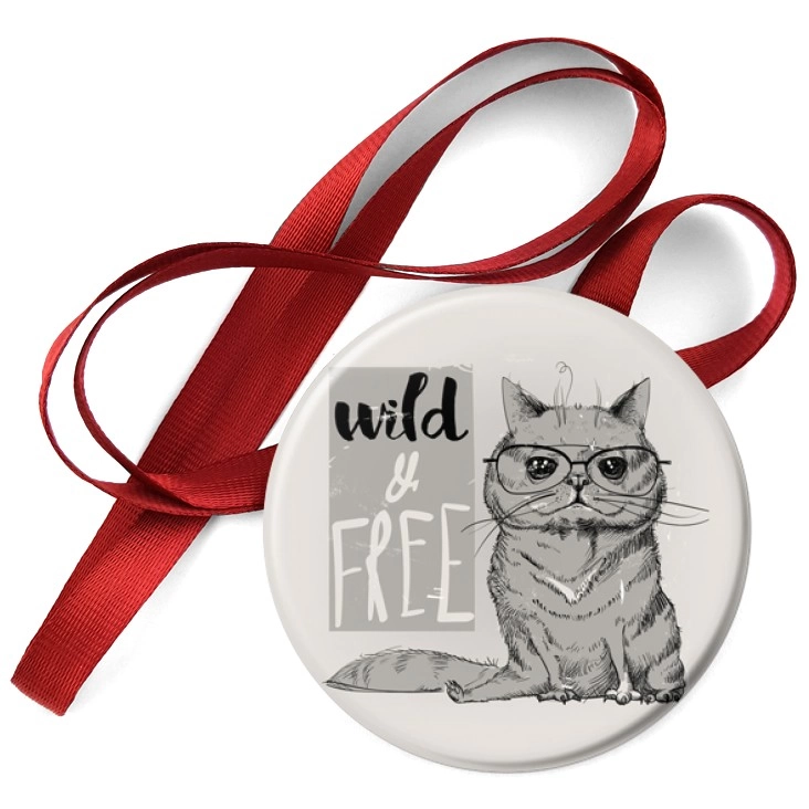 przypinka medal Wild & free