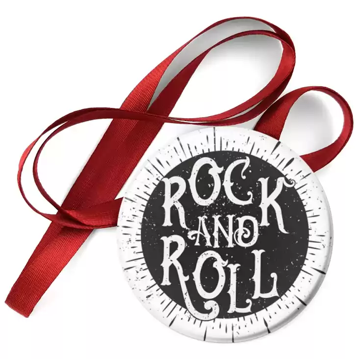 przypinka medal Rock and roll