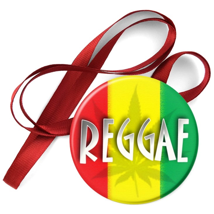 przypinka medal Reggae