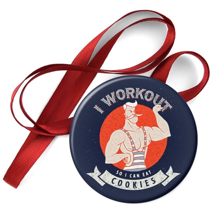 przypinka medal I workout