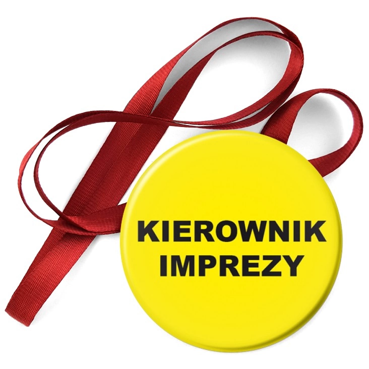 przypinka medal Kierownik imprezy