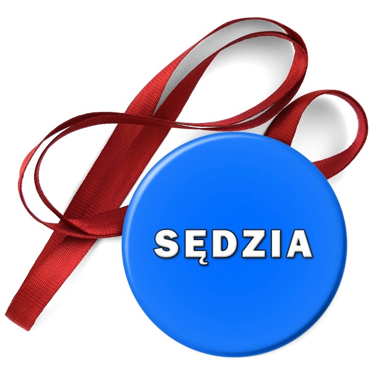 przypinka medal Sędzia