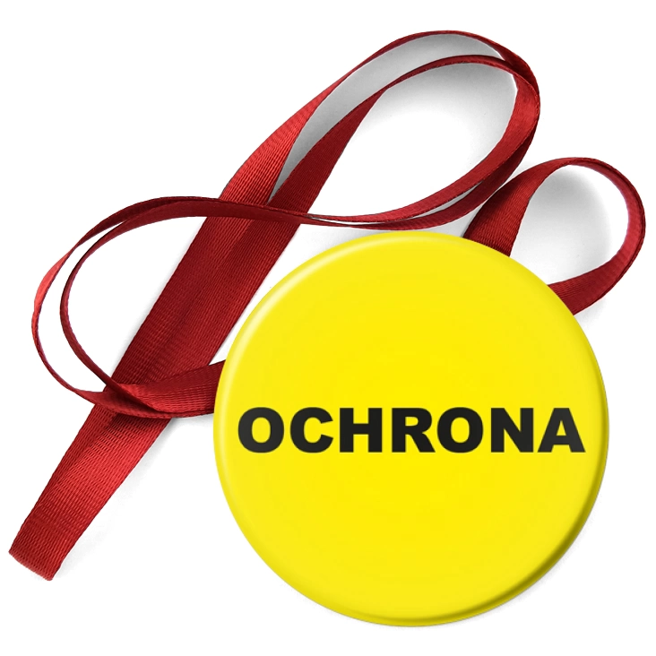 przypinka medal Ochrona