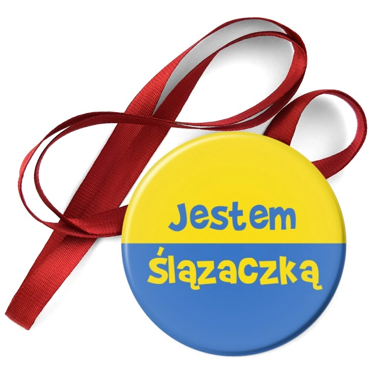 przypinka medal Jestem Ślązaczką