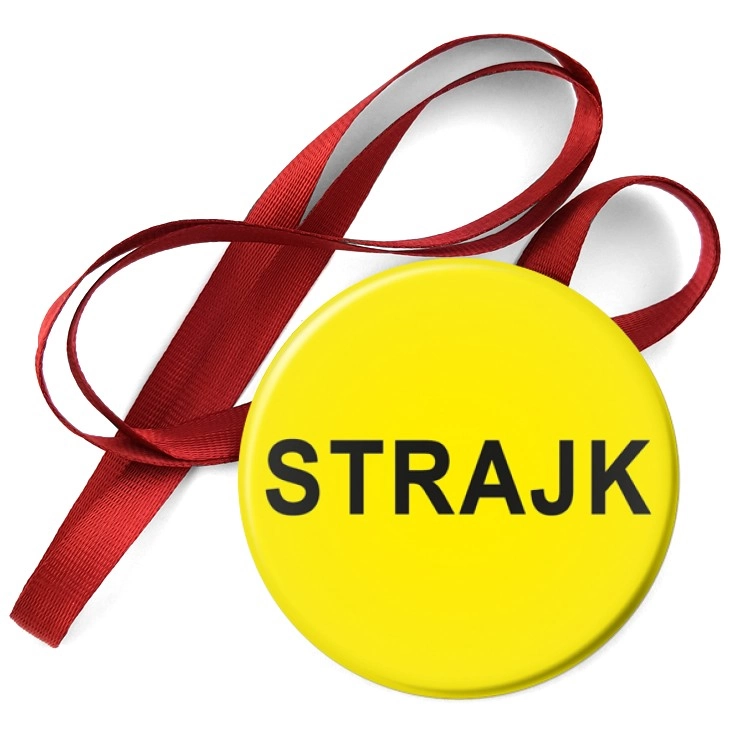 przypinka medal Strajk