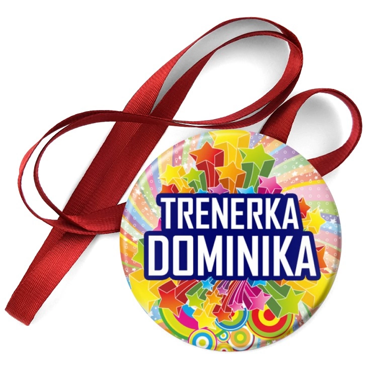 przypinka medal Trenerka