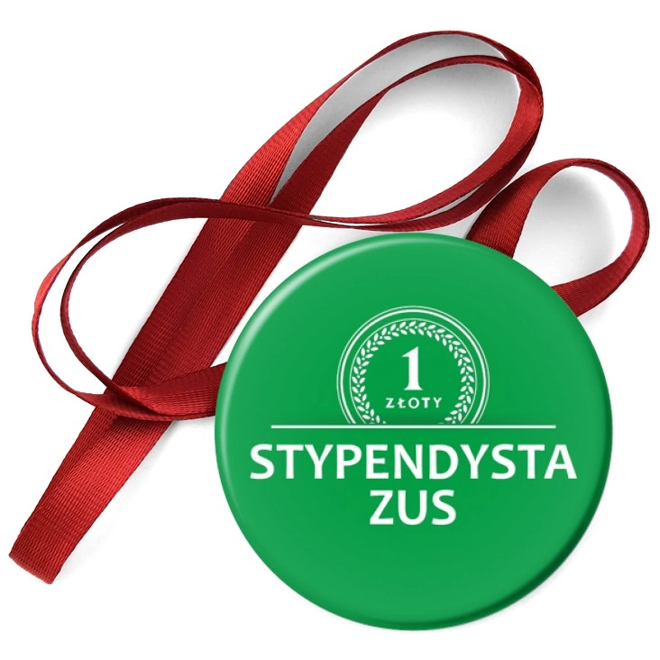 przypinka medal Stypendysta ZUS