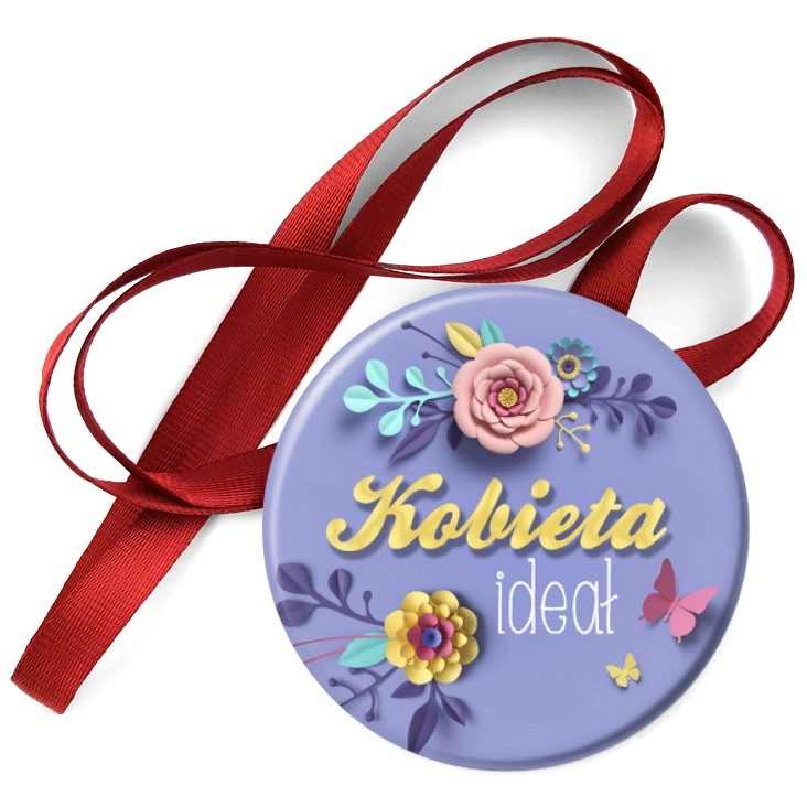 przypinka medal Kobieta ideał