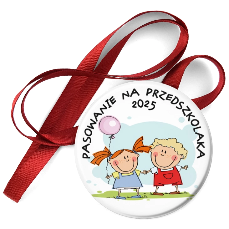 przypinka medal Pasowanie na Przedszkolaka