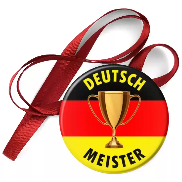 przypinka medal Deutsch Meister
