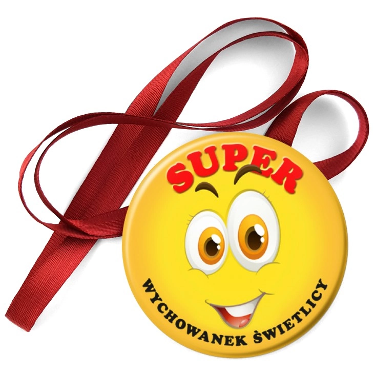 przypinka medal Super wychowanek świetlicy