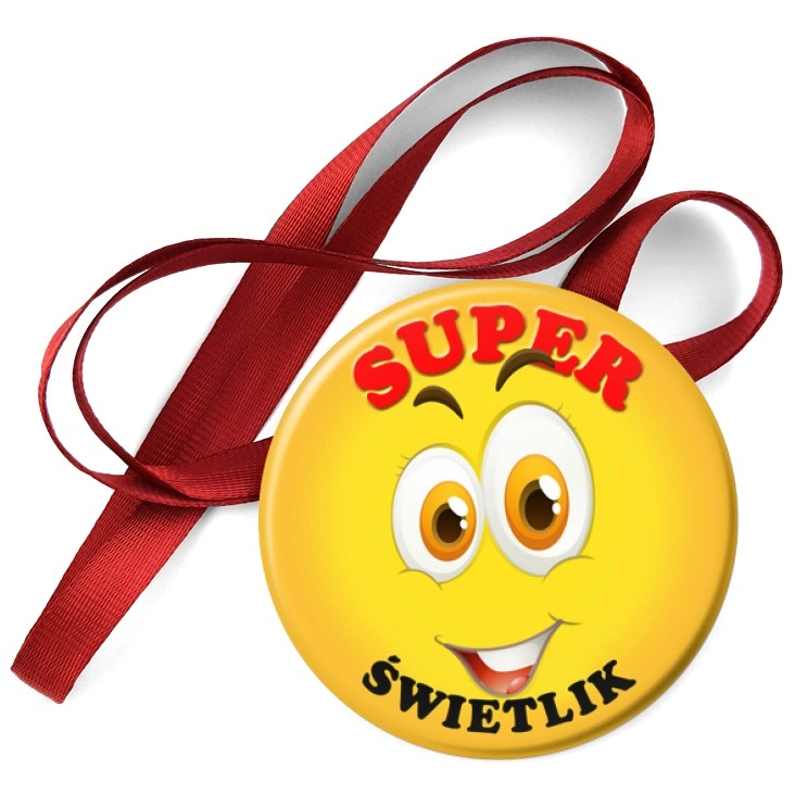 przypinka medal Super Świetlik