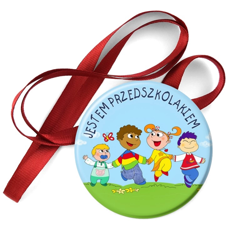 przypinka medal Jestem przedszkolakiem