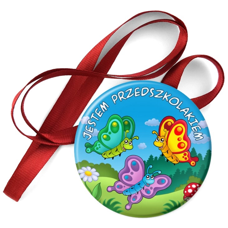 przypinka medal Jetsem przedszkolakiem