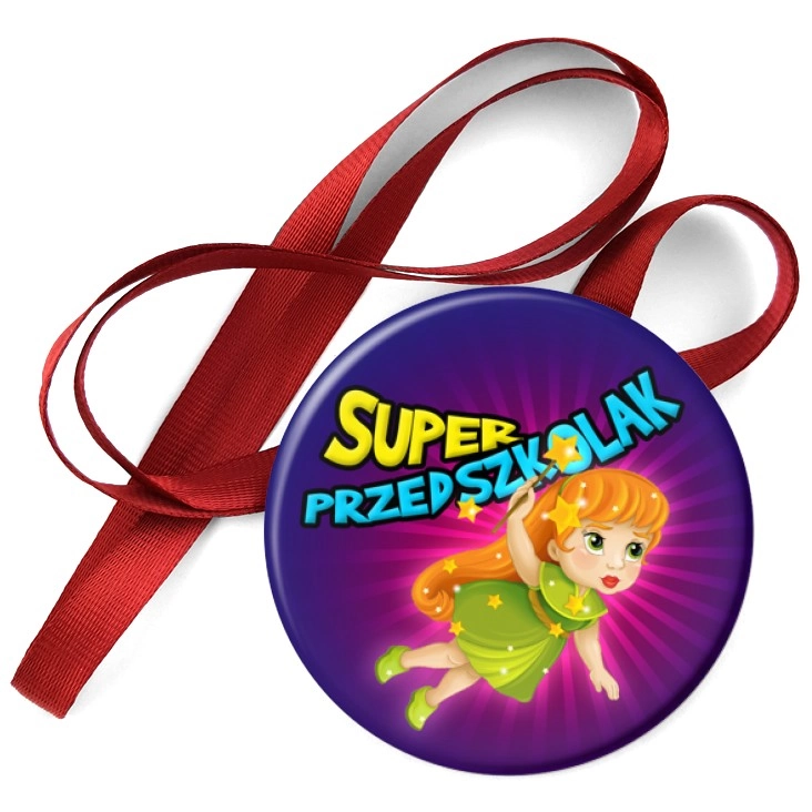 przypinka medal Super Przedszkolak