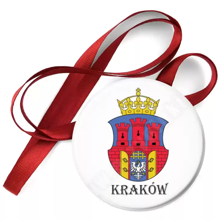 przypinka medal Kraków