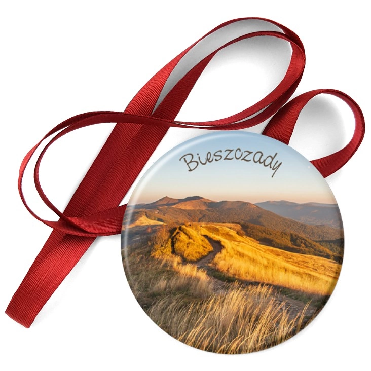 przypinka medal Bieszczady