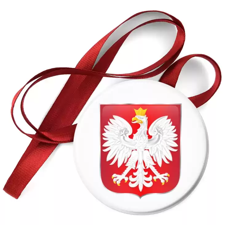 przypinka medal Godło Polski