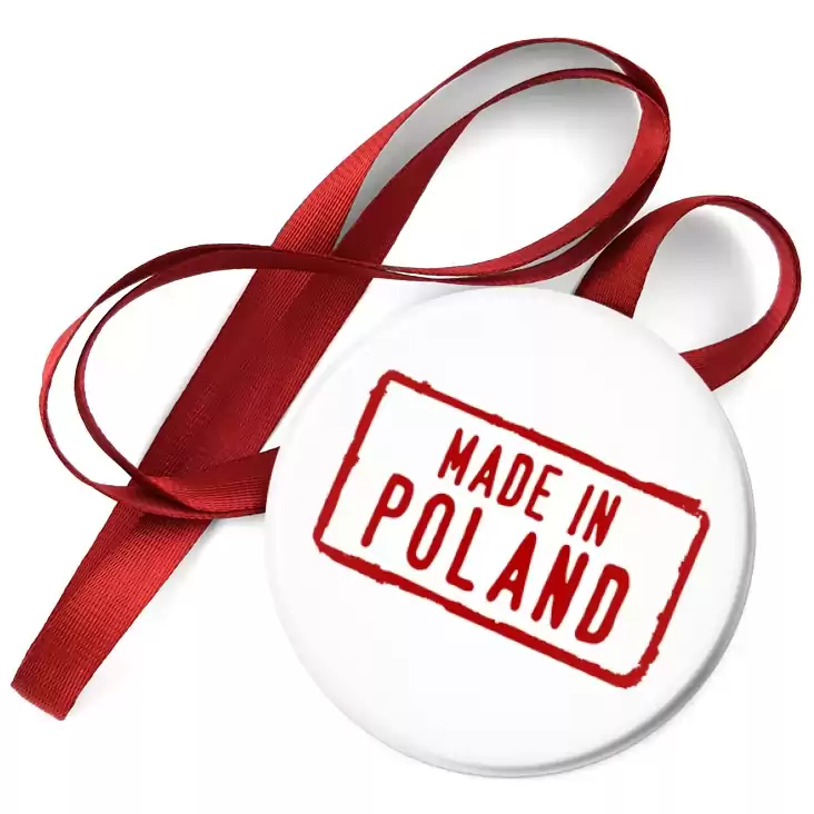 przypinka medal Made in Poland