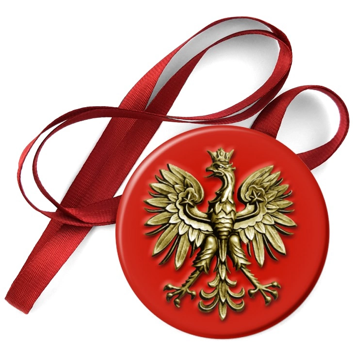 przypinka medal Orzeł Polski