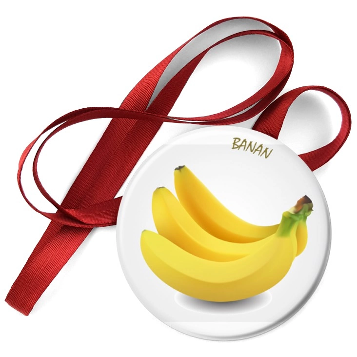 przypinka medal Banan