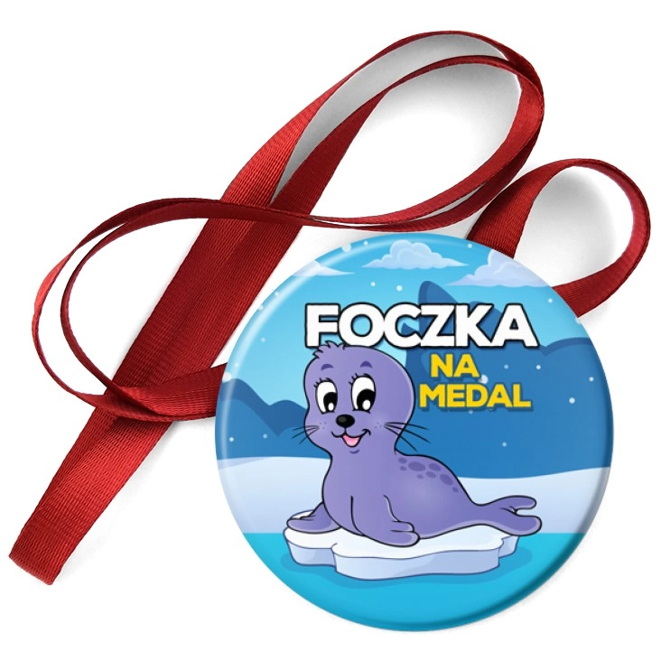 przypinka medal Foczka na medal